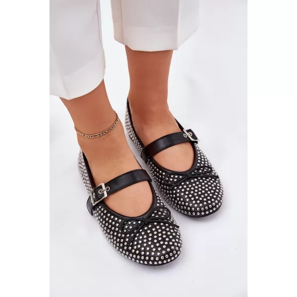  Dámske baleríny BOTO ZDIVISA 37884 BLACK 