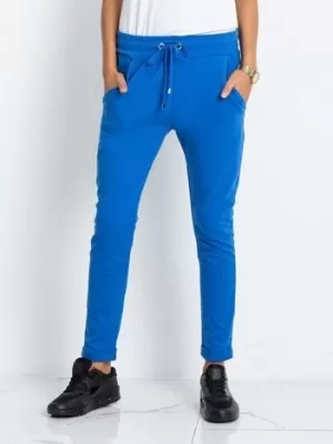 Dámske tepláky BASIC FEEL GOOD RV-DR-3698.06X DARK BLUE