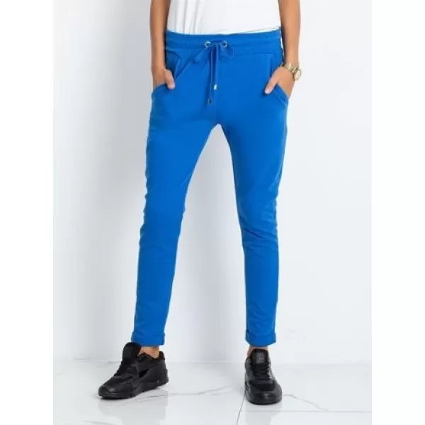  Dámske tepláky BASIC FEEL GOOD RV-DR-3698.06X DARK BLUE 
