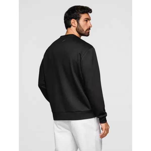  Pánska mikina OMBRE OM-SNBC-0199 BLACK 