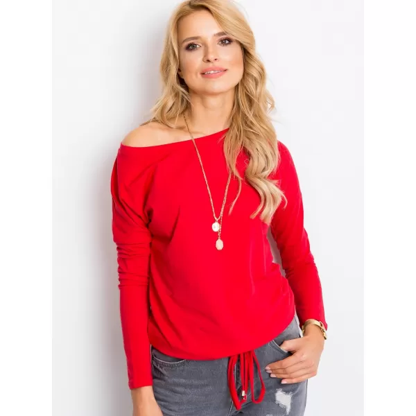 Dámska blúzka BASIC FEEL GOOD RV-BZ-5122.11P RED 