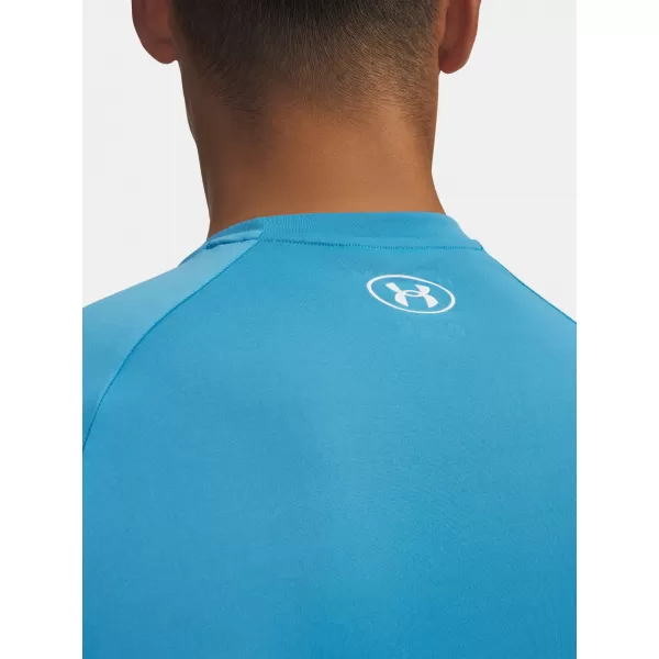  Pánske tričko UNDER ARMOUR UA TECH 2.0 SS TEE MODRÁ 