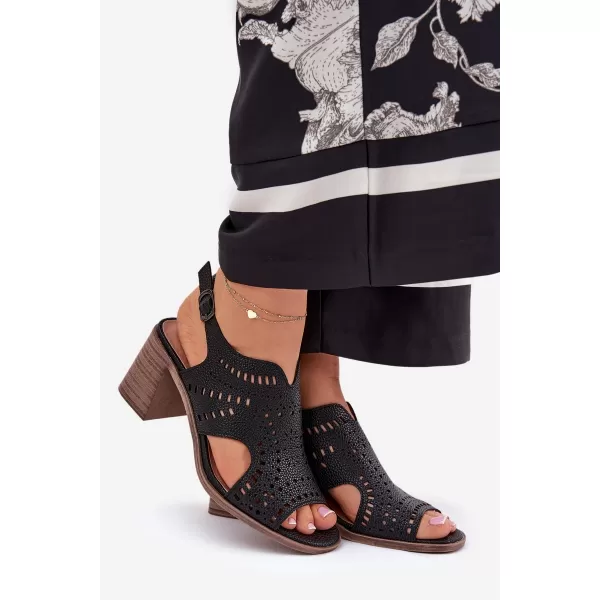  Dámske sandále BOTO TOSINE 36731 BLACK 