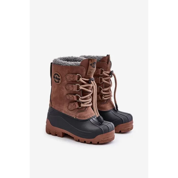  Detské snehule LEE COOPER LCJ-24-44-2842K BROWN 