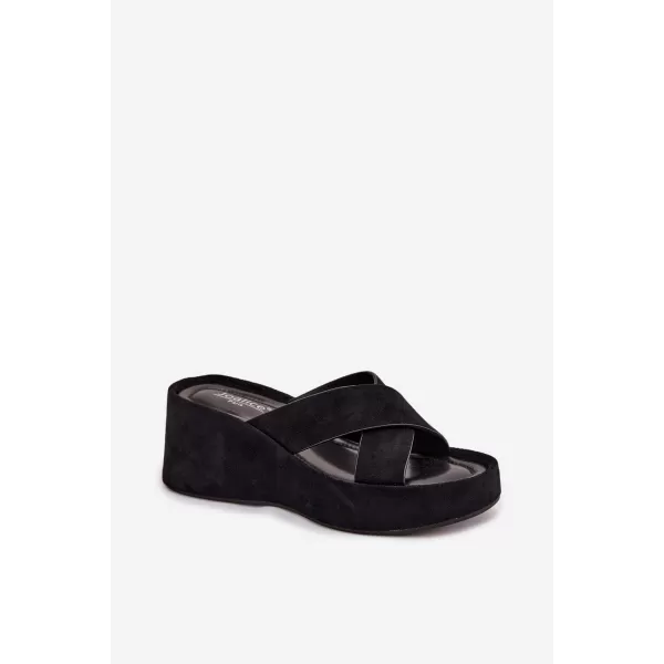  Dámske šľapky BOTO CALORINE 41357 BLACK 