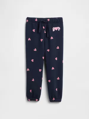 Detské tepláky GAP LOGO SWEATPANTS 839613-00 NAVY HEARTS