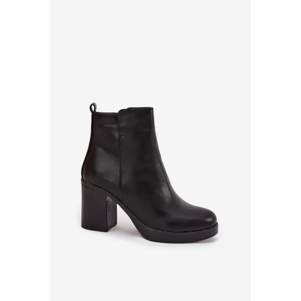  Dámske čižmy BOTO RYSELLE 40501 BLACK 