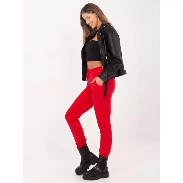  Dámske tepláky BASIC FEEL GOOD RV-DR-5040.92 RED 