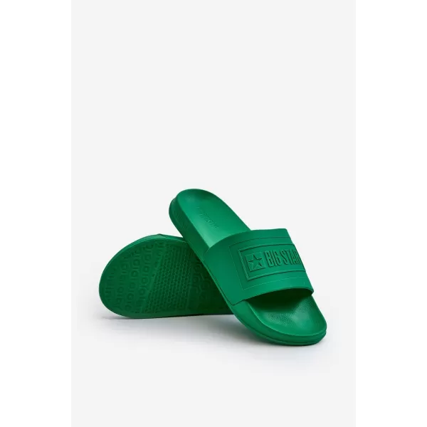  Pánske žabky BIG STAR NN174650 GREEN Big Star Shoes 