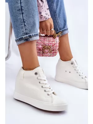 Dámske tenisky BIG STAR LL274035 WHITE Big Star Shoes