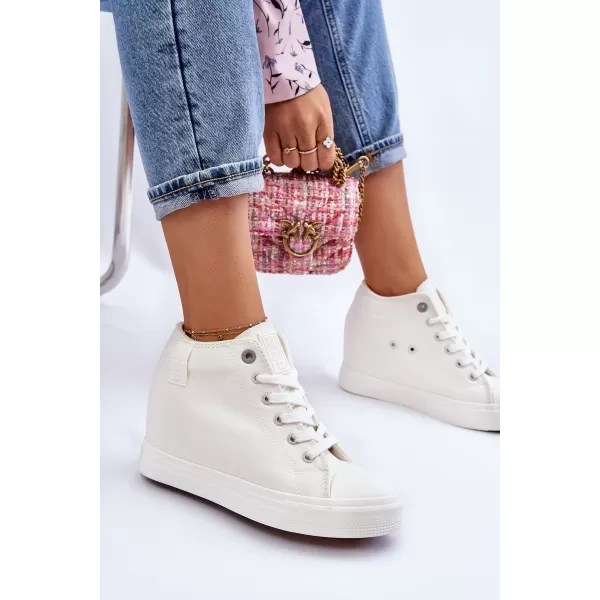  Dámske tenisky BIG STAR LL274035 WHITE Big Star Shoes 