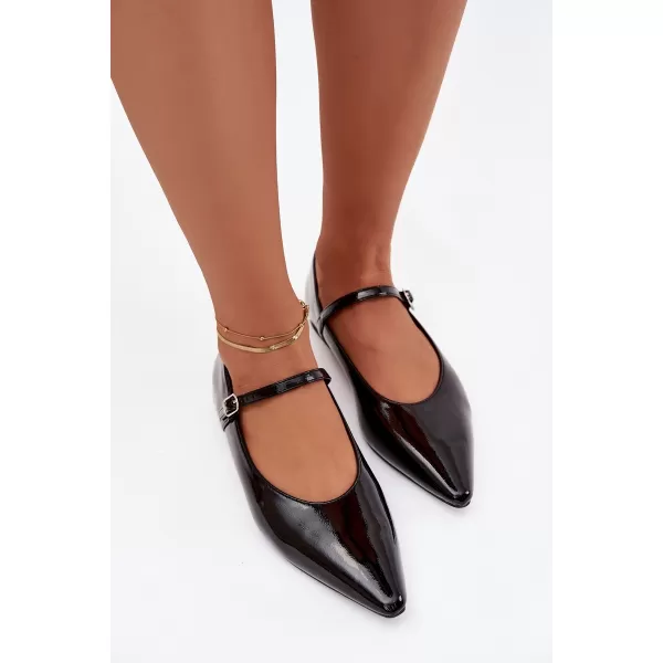  Dámske baleríny BOTO JARELLE 40675 BLACK 