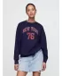 Dámska mikina GAP NEW YORK SWEATSHIRT 778455-00 NAVY UNIFORM