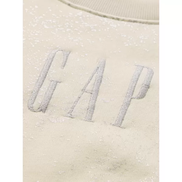  Detská mikina GAP LOGO SWEATSHIRT 628718-01 IVORY FROST 