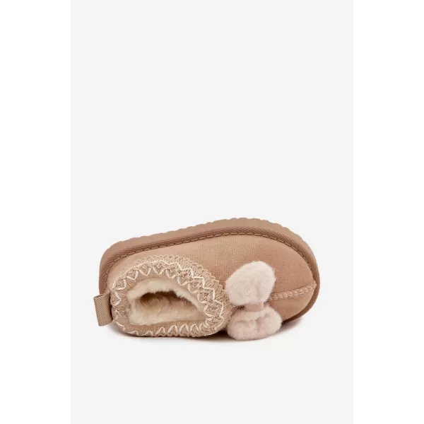  Detské snehule BOTO DAVEN 40657 BEIGE 