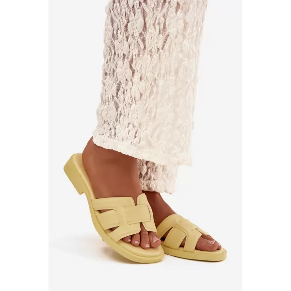  Dámske šľapky BOTO LORANIA 41239 YELLOW 