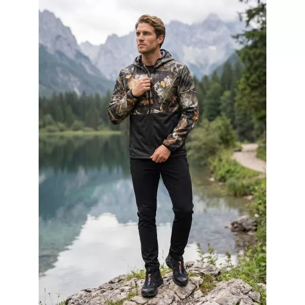  Pánska softshellová bunda premium ALTISPORT VOJ/ALM124JACK01 VETVA 