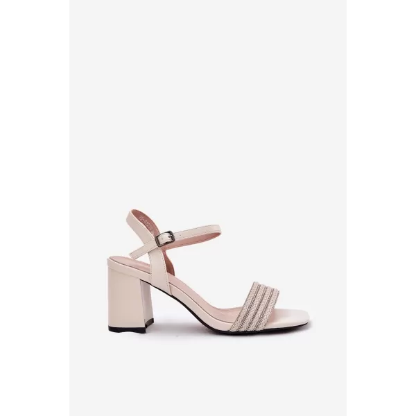  Dámske sandále VINCEZA 62228 BEIGE 