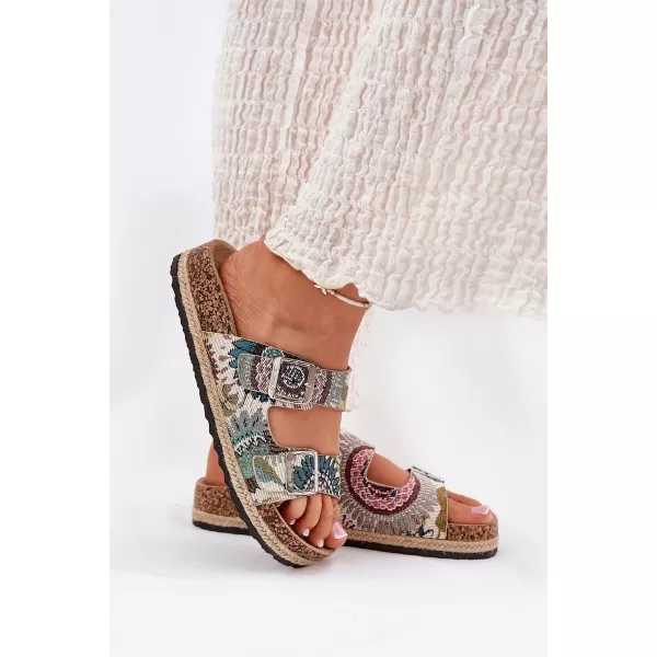  Dámske šľapky LEE COOPER LCW-25-35-3483L MIX 