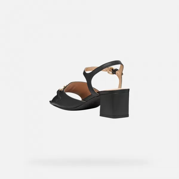  Dámske sandále GEOX NEW ERAKLIA 50 G013134 ČIERNA 