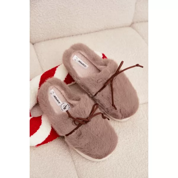  Dámske šľapky BOTO MINELLA 40737 KHAKI 