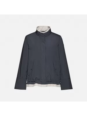 Dámska bunda GEOX MARYEMY G014717 TMAVO MODRÁ