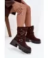 Dámske topánky na podpätku BOTO NERELISA 40379 BROWN