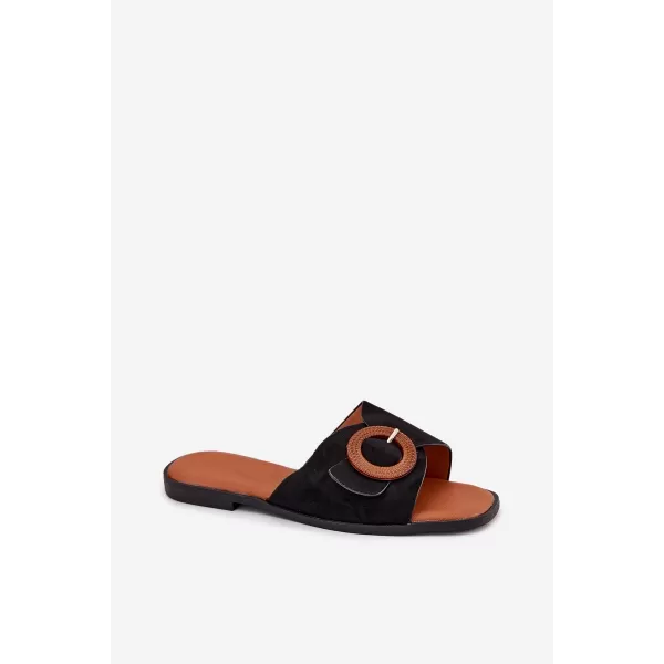  Dámske šľapky BOTO LANONI 37772 BLACK 