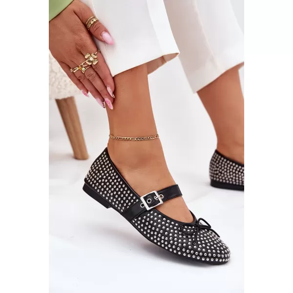  Dámske baleríny BOTO ZDIVISA 37884 BLACK 