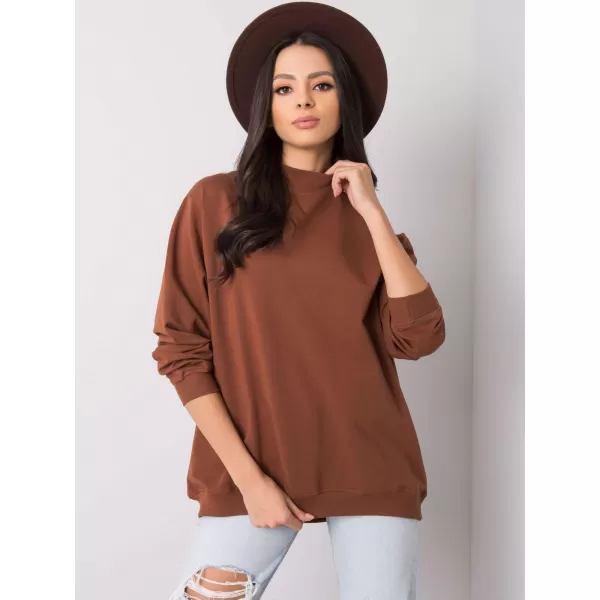  Dámska mikina BASIC FEEL GOOD RV-BL-5185.81P BROWN 