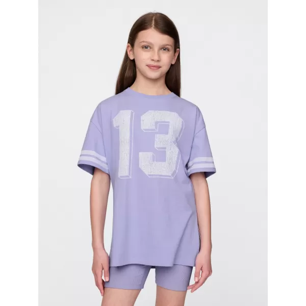  Detské tričko GAP TUNIC TEE 741015-00 WARM VIOLET 