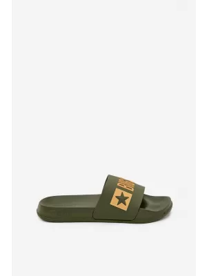 Pánske šľapky BIG STAR SS174360 GREEN Big Star Shoes