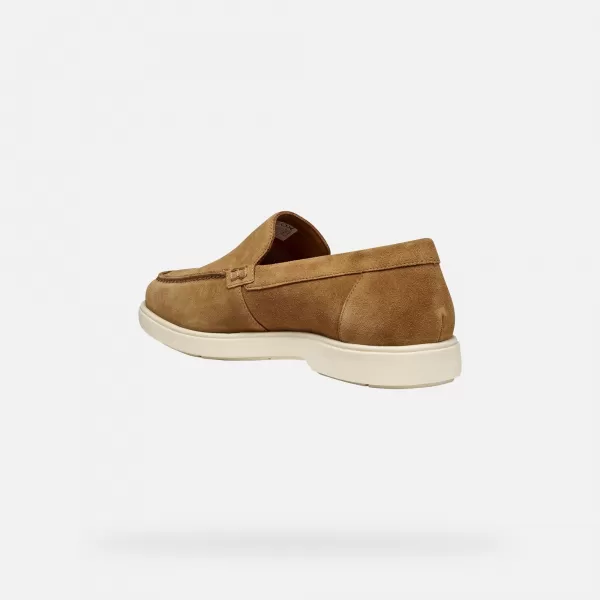  Pánske mokasíny GEOX SPHERICA EC17 G014396 HNEDÁ 