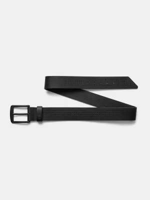 Pánsky opasok UNDER ARMOUR M DRIVE PU BELT 1389942-001 ČIERNA