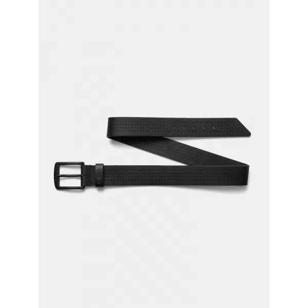  Pánsky opasok UNDER ARMOUR M DRIVE PU BELT 1389942-001 ČIERNA 