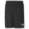 Pánske kraťasy PUMA TEAMRISE TRAINING SHORTS 657336_03 PUMA BLACK/PUMA WHITE