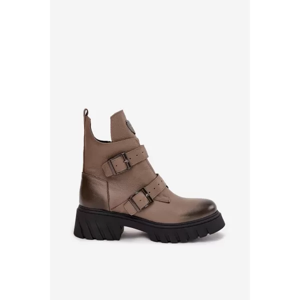  Dámske topánky ZAZOO 60482 BEIGE 
