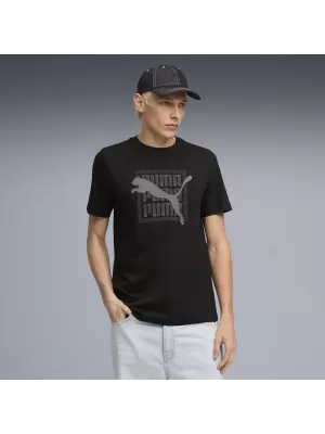 Pánske tričko PUMA GRAPHIC TEE 691775_01 PUMA BLACK