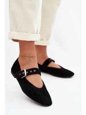 Dámske baleríny BOTO PAMIRA 42070 BLACK