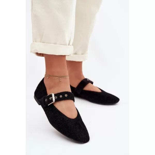  Dámske baleríny BOTO PAMIRA 42070 BLACK 
