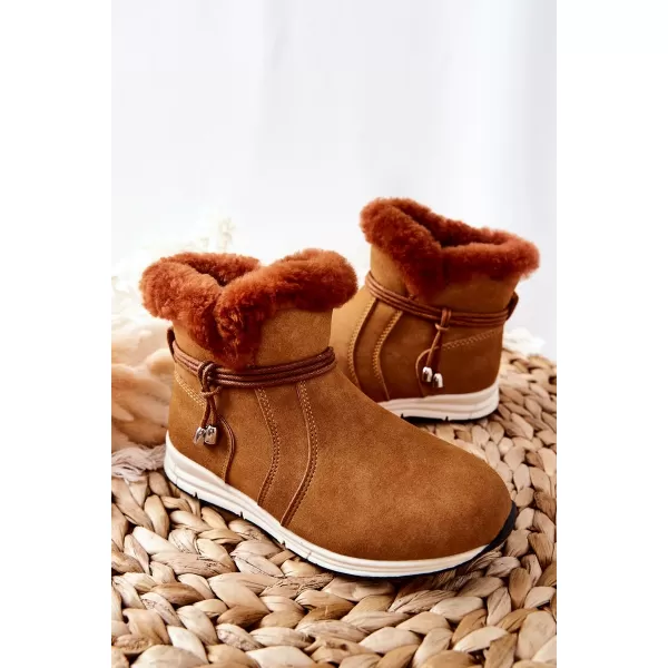  Detské snehule BIG STAR BB374058BS CAMEL Big Star Shoes 