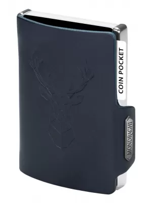 Peňaženka MONDRAGHI Silhouette Modern Deer BLUE