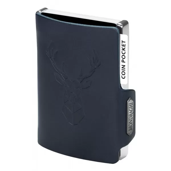  Peňaženka MONDRAGHI Silhouette Modern Deer BLUE 