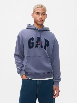 Pánska mikina GAP LOGO HOODIE PULLOVER 646027-01 NIGHT SKY
