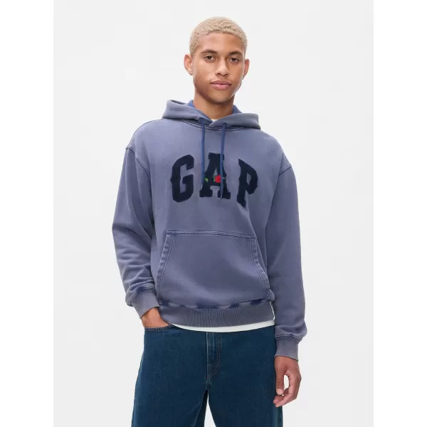  Pánska mikina GAP LOGO HOODIE PULLOVER 646027-01 NIGHT SKY 