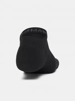 Ponožky UNDER ARMOUR PERFORMANCE COTTON 3PK NS 6009683-008 ČIERNA