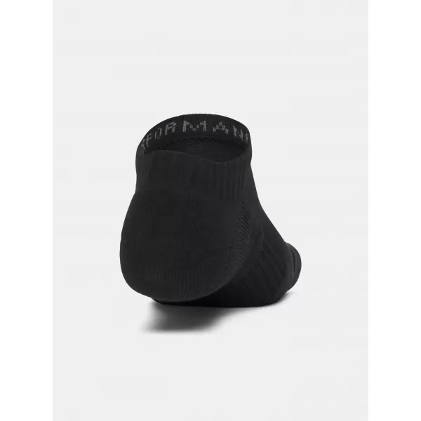  Ponožky UNDER ARMOUR PERFORMANCE COTTON 3PK NS 6009683-008 ČIERNA 
