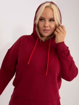 Dámska mikina BASIC FEEL GOOD RV-BL-6338.19X BURGUNDY