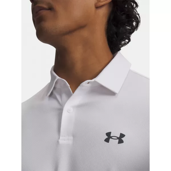  Pánske tričko UNDER ARMOUR UA MATCHPLAY POLO 6009799-100 BIELA 