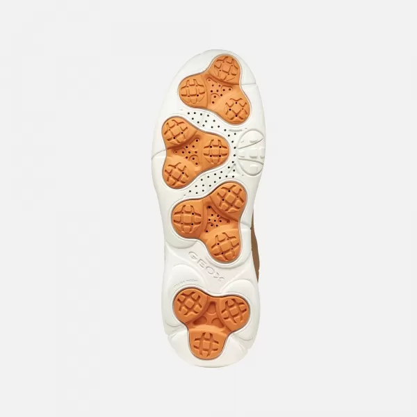  Pánske tenisky GEOX NEBULA 2.0 PLUS FAST IN G014417 HNEDÁ 